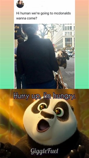 When your dog hears the word McDonald's