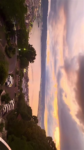【長野】諏訪湖を一望するならここ！夕方が最高すぎる絶景スポット #諏訪湖 #君の名は #聖地巡礼