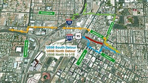 U.S. Highway 95 Full Closure in Both Directions June 28-29 in Las Vegas