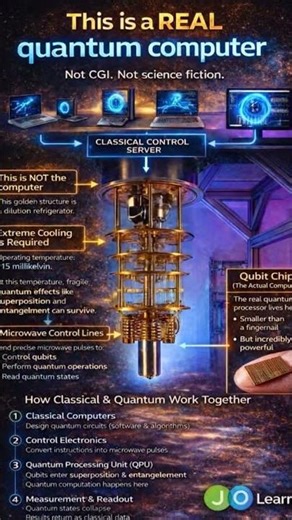 #Real Quantum Computer#quantumphysics