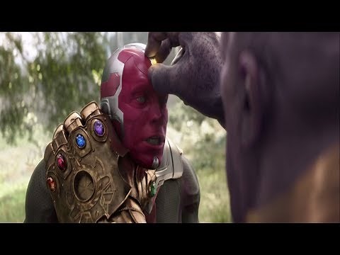 Thanos taking Mind Stone from Mindless Vision ( Avengers Infinity War) : Endgame