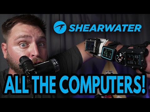 Shearwater Dive Computer Overview (NERD, Petrel 2, Teric, Perdix, Peregrine)