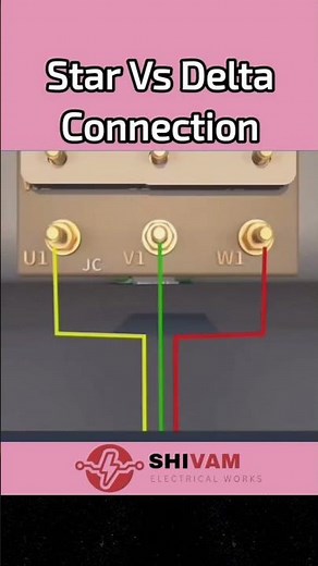 Star or Delta? ⚡ Understanding the Most Common Motor Connection”