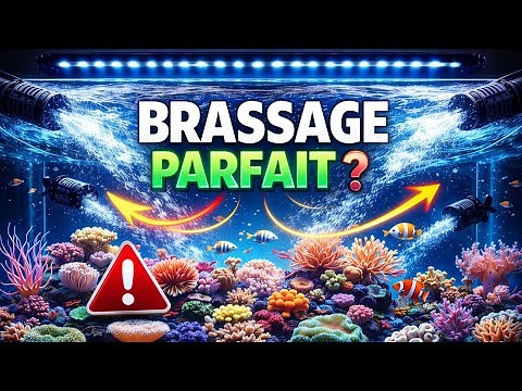 Boostez le Brassage de Votre Aquarium Récifal pour des Coraux Épanouis !