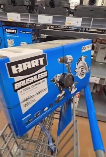 The scanner doesn't lie! $246 HART Brushless 4-Tool Kit for only $10. Go check your store NOW! 🤯 #PriceGlitch #HARTTools #ClearanceFinds #ToolDeals #PowerTools