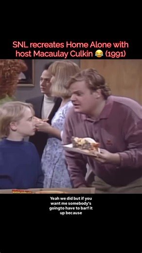 The Ashlee and Jessicast on Instagram: "This really shows the cultural relevance of Home Alone for SNL to recreate this almost line for line. I covered this and all of Macaulay's fascinating career last Christmas in a series about him on my podcast, you can listen at the link in my bio ♥️ #snl #macaulayculkin #homealone #nostalgia #throwback #nyc #christmas #chrisfarley #lornemichaels #nbc #1990s #90s #1991 #popculture #podcast #saturdaynightlive"