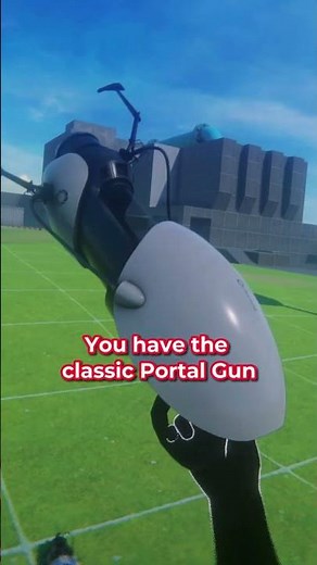I Tried the UPDATED Portal Gun in Bonelab VR 😱 | #shorts