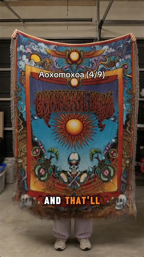 Grateful Dead Blankets — Support a Dedicated Deadhead Maker