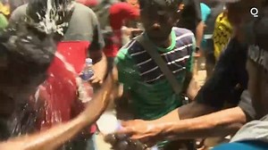 Sri Lanka imposes a state of emergency after the president fled the country. Police appeared to fire tear gas at protesters who had gathered outside the prime minister's office demanding his resignation. trib.al/e5v6B3m | Bloomberg Originals