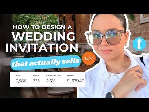 Bridal Shower Invitation Template Tutorial | Editable Wedding Templates to Sell on Etsy