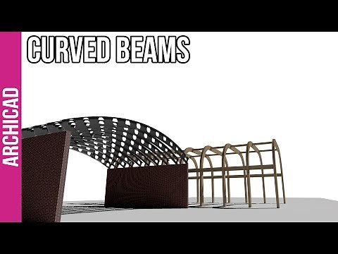 How to create anything in ArchiCAD: Curved Beams