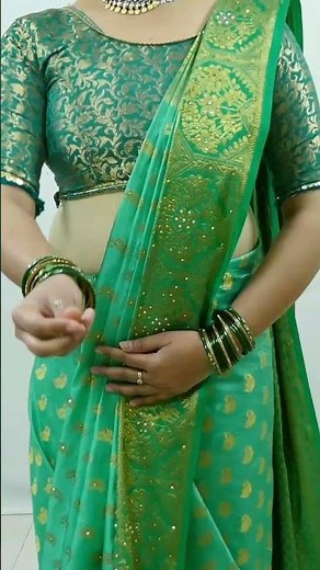 Saree draping tutorial in very easy steps for beginners | new saree draping step by step | sari wear