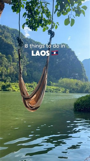 8 Things to Do in Laos | Hidden Gems, Waterfalls & Mountain Views #southeastasia #travel #laostrip