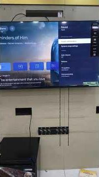 How to increase volume in Sony Bravia 3M2 new model 2026 // Sony ki Tv me volume kese badhaye hindi