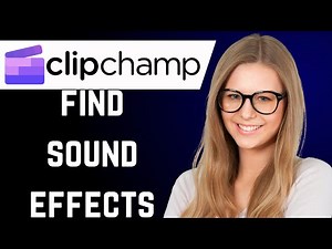 How to Find Sound Effect in Clipchamp (super simple)