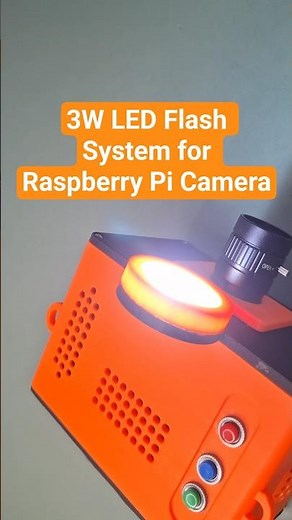 3W LED Flash System for Raspberry Pi Camera