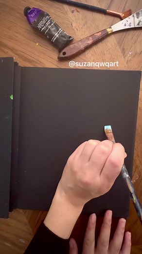 Acrylic painting flower plant over a fence #art #acrylicpainting #easypainting #flowerart | Suzanqwqart