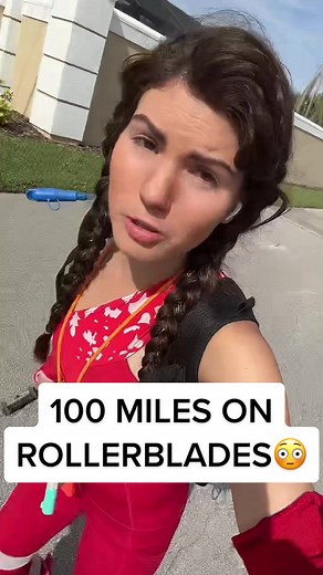 Challenging 100-Mile Rollerblading Journey