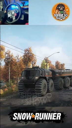 SnowRunner - SHERP ATV - Amphibious Vehicle Z2 ZEARP ATV #snowrunner #shorts #logitechg29 #gameplay