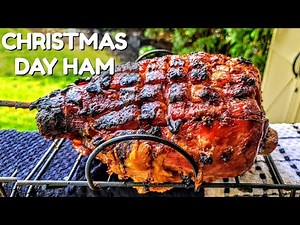 Country Ham Recipe | CHRISTMAS DAY Country Style FRESH Ham | Homemade Bourbon Maple Glaze