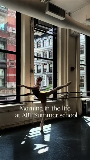Ballet Dancer's Morning Routine in NYC