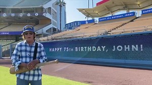 It took 75 years and it’s a little different than I envisioned. Now on my birthday I get to fulfill my dream playing “Centerfield” in centerfield with my kids on the team. A home run! Hopefully it won't be long until we are able to have baseball back. Until then... “Put me in coach, I'm ready to play!” ⚾️🏟 #fogertysfactory | John Fogerty