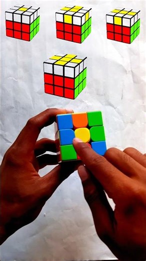 3rd Layer Cross Tutorial | Beginner Friendly#short #viral #cross #cubing