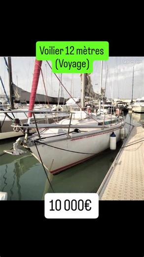 Adrien Cazanave on Instagram: "Les amis, aujourd’hui j’ai trouvé un vrai bateau de voyage : un Gin Fizz. 👉 Chantier Jeanneau – 1975 – plan Michel Joubert 11,40 m | 3,75 m | TE 1,90 m | cockpit central, hyper sécurisant. Un voilier très marin, gros volume intérieur, 2 cabines dont une arrière indépendante. Clairement un bateau fait pour aller loin. 🔹 Moteur Perkins 45 cv (≈3500 h, conso ~2 L/h) 🔹 Pilote Autohelm 3000 🔹 Équipement nav correct (sonde, anémo Raymarine 2023, VHF, GPS, AIS à insta