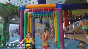 2.3K views · 11 reactions | It's Friday We're in Love...with Dunes Village! Enjoy more than 30,000 square feet of indoor water park fun, multiple outdoor pools, lazy rivers and hot tubs, on-site dining and GORGEOUS oceanfront condos! Save up to 25% OFF in our Early Booking Sale here: https://bit.ly/2AGDcyl | Condo-World Resort Properties | Facebook
