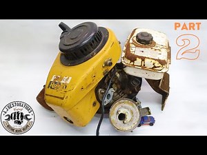 Junked Robin EC10 Two Stroke Engine Restoration [Part 2 of 2]