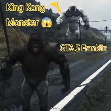 Godzilla vs King Kong in GTA 5 😱 | Who Wins?