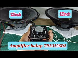 NEW TPA3126 BLUETOOTH 2X50W, #ICStation