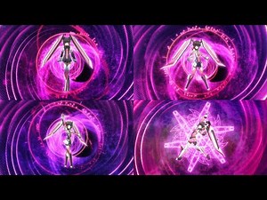 Shirabe Tsukuyomi all Transformations [Symphogear]