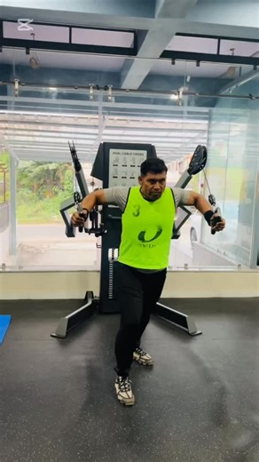 gym motivation Bodh 1, standing Cable chest press 2,abdominal slide machine 3, Standing Cable fly | Bodh Khadka