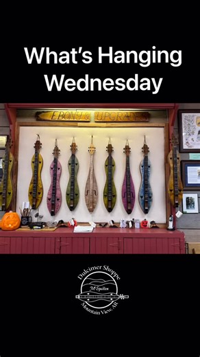 Here’s what’s hanging around the shop. Plus a big selection in the back. Call us if one of these catches your eye and you want it to come live at your house! #mcspaddendulcimer #mountaindulcimer #madeinarkansas #madeinamerica🇺🇸 #walnut #cherry #mango #sycamore #redwood #maple #dyedwood #ebonyfretboard #beautifulwood #woodgrain #luthierlife #roadtrippingusa #familyowned #momandpopshop #whatshangingwednesday mcspaddendulcimers.com | The Dulcimer Shoppe