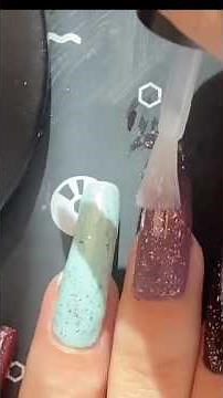 Berry M to Holo Taco, simple Nails