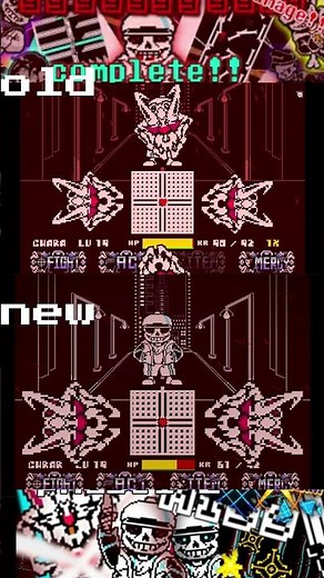 [比較]old ＆ new #undertale #sans #サンズ#justicetale #アンダーテール