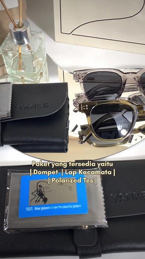[COD]Beli Satu Kacamata Dapat Dompet＆Lap🔥🔥🔥Kacamata Hitam Lensa Polarized dan Anti Uv400.Diskon80% #yanke #kacamata #racuntiktok #kacamatahitam #kacamatapolarized #sunglasses #kacamatamurah #rekomendasikacamata #kacamatauv400 #fyp #fypシ゚viral #foryou #aesthetic