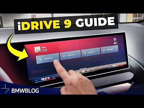 BMW iDrive 9 - Demo, Tips, Tricks and Features