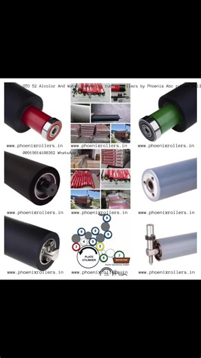 Offset Printing Press Machine Rubber Rollers with Ink and Dampening Other Press Features