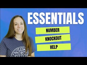 Essentials: Number Knockout Help (Classical Conversations)