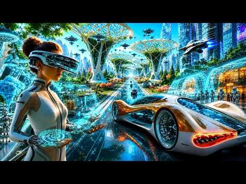 Beyond 2150: The World's Most Advanced Smart City Ever Created | Ambient Sci-Fi (4K Cinematic)