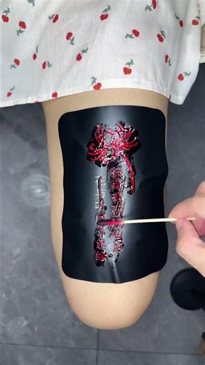 Wait For It… Tattoo Appears Like Magic!