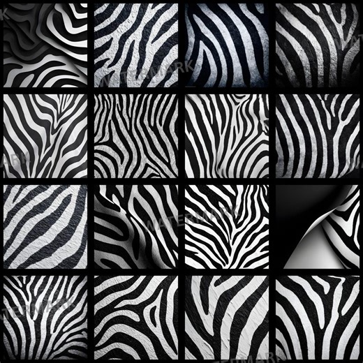 Zebra Print Photography Backdrop: Bold Black & White Stripes - Zebra Texture - Animal Pattern Background - Etsy