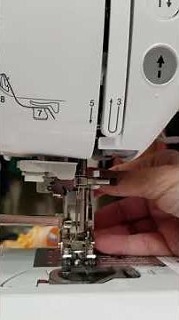 Installing Brother Walking Foot on Brother SE600