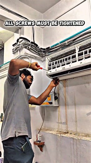 Professional AC Service and Maintenance | Full AC Checkup, Screw Tightening, and Filter Cleaning.