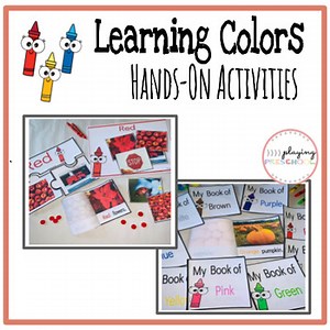 Learning Colors Mini Books and Hands On Activities