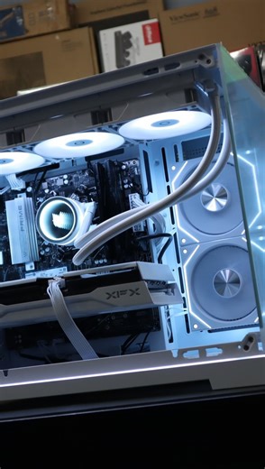 14 reactions | A white PC build that matches the client’s specific aesthetic requirement without sacrificing power and performance. Strong airflow, stable temps and clean internal layout. #CustomPC #GamingPC #PCBuild | Strategic Technologies Gaming Computers | Facebook