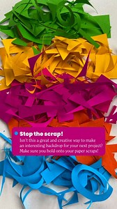 🎨✨ Don’t toss those paper scraps just yet! They can be turned into a unique backdrop for your next project. Whether it’s for art, photography, or a creative DIY, a little texture goes a long way! ♻️✂️ Save this idea and tag us in your creations! We’d love to see how you repurpose your scraps. 💡👇 #CreativeBackdrop #DIYCrafts #PaperScrapArt #SustainableCrafting #UpcycledArt | Zart Art