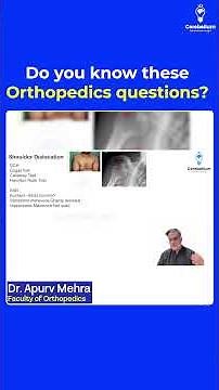 Do you know these Orthopedic Questions? Dr. Apurv Mehra